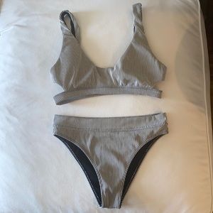 Billabong High Waisted Ribbed Bikini